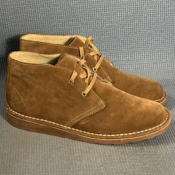 L.L. Bean Women’s Stonington Chukka Boots Tan Suede Size 11 - Picture 2 of 9